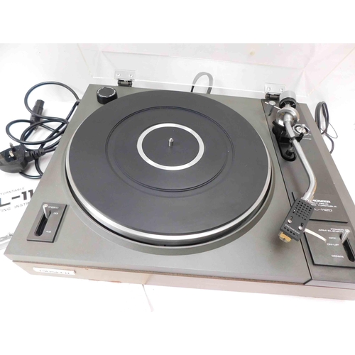 701 - Pioneer stereo turntable W/O - PL-112D