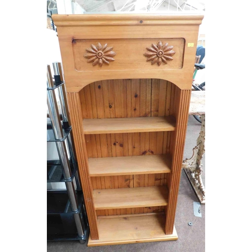 730 - Wooden bookcase