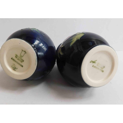 102 - Two - vintage Moorcroft vases - 4