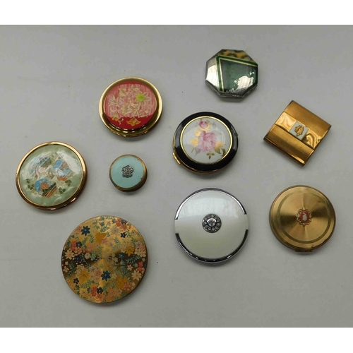 110 - Nine - vintage compacts