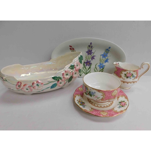 197 - Royal Albert - Lady Carlyle ceramics & Maling bowl