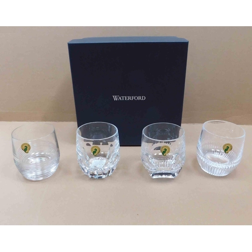 233 - Waterford Crystal - Four Mixology tumblers - as new