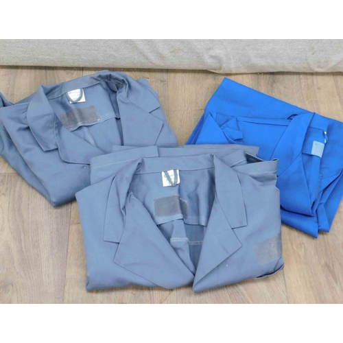 502 - Three overall/work jackets