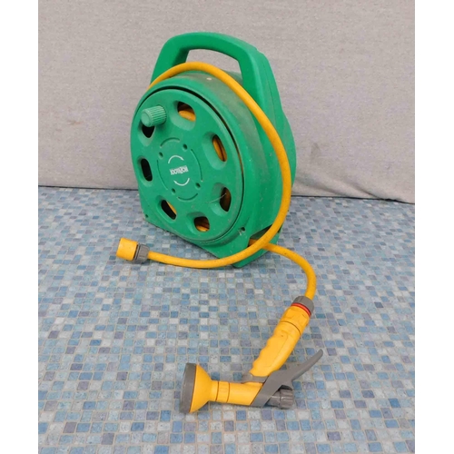 518 - Hozelock hose on reel