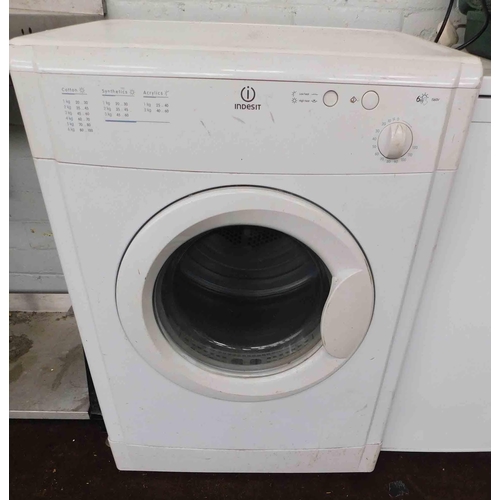 537 - Indesit drier w/o