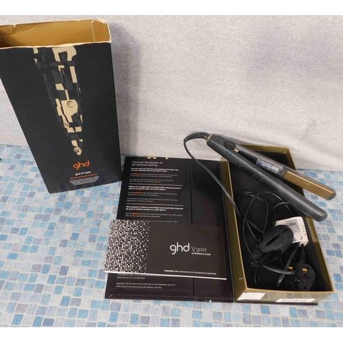 580a - GHD IV style hair straighteners (boxed) untested