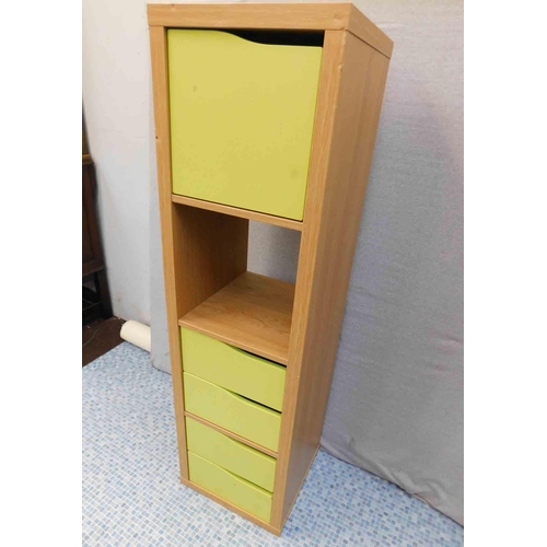 640 - Cube style storage unit with drawers (as seen)