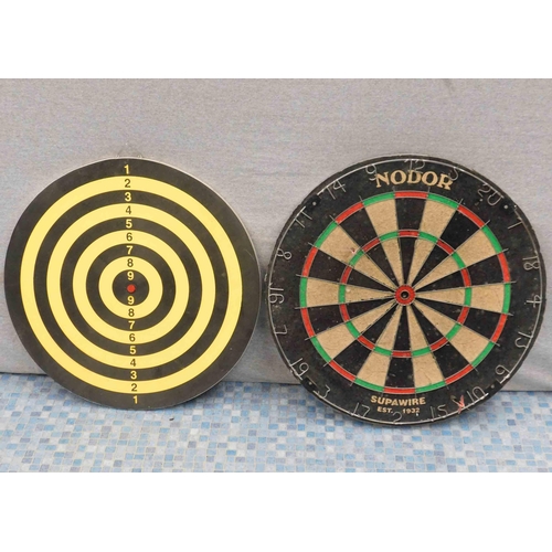 645 - 2x Dart boards double sided Winmau & Nador