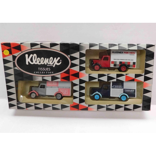 131 - 1960's Kleenex Tissues - delivery truck set