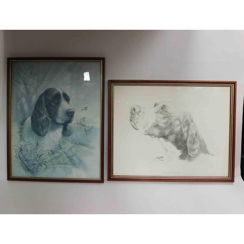 157 - Two - framed prints - Ryan Manning & Jane Febei