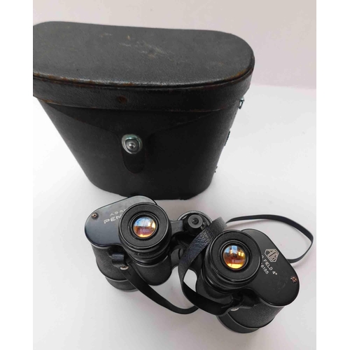 163 - Pentax - 16x50 field binoculars in case