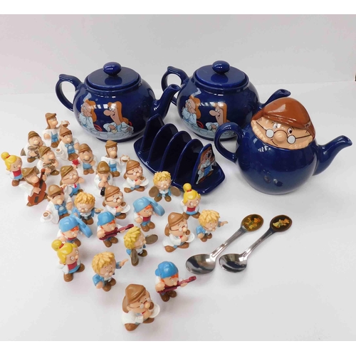 166 - Tetley Tea ceramics & mixed items