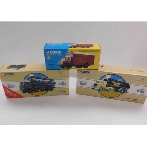 175 - Three - Corgi Classics boxed vehicles