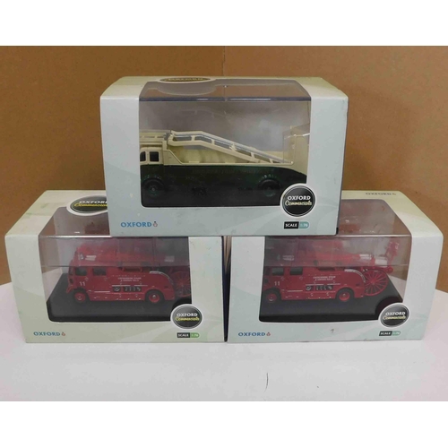 180 - Three - Oxford diecast vehicles - boxed