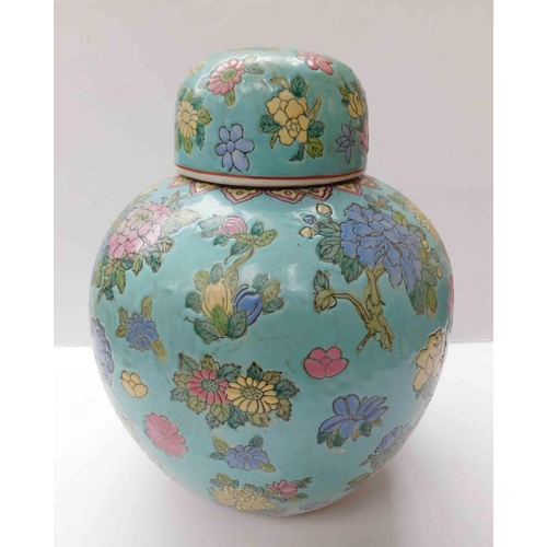 47 - Oriental style - ginger jar (12