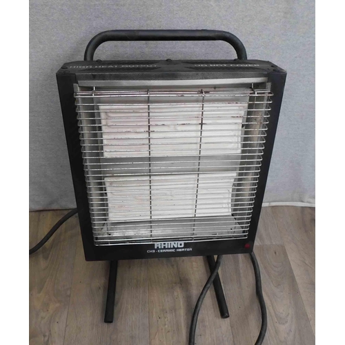 507 - Rhino 110v ceramic heater in working order