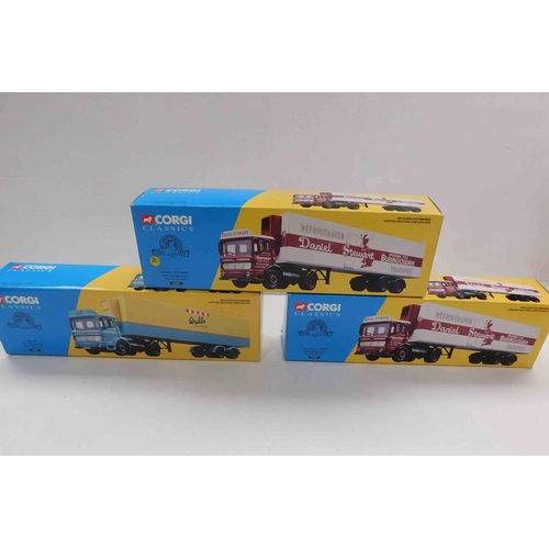 52 - Three - Corgi Classic trucks - boxed