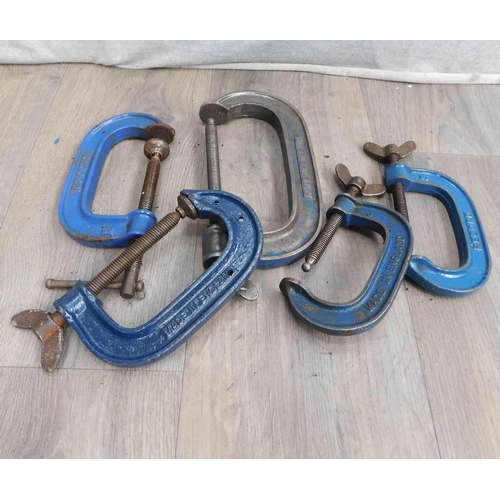 525 - 5x G-clamps