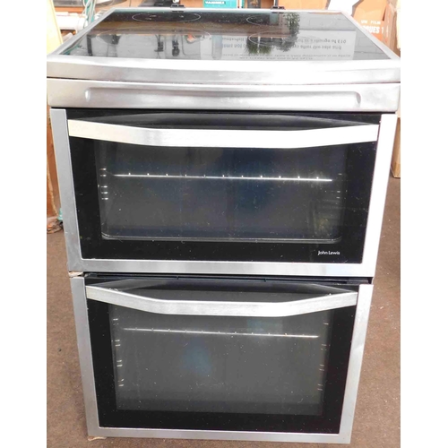 535 - John Lewis double oven in working order