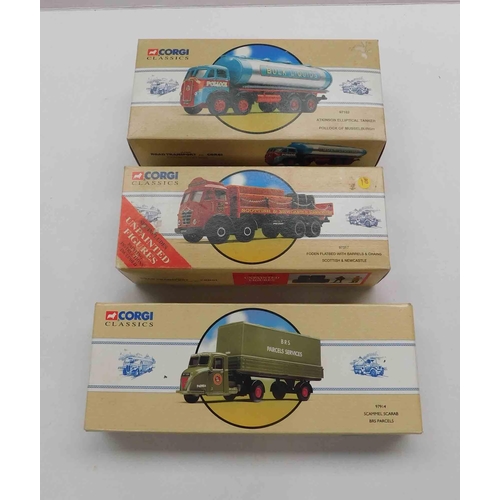 57 - Three - Corgi Classics Trucks - boxed