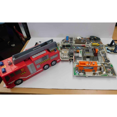 590 - Two vintage micro machines with cars etc.