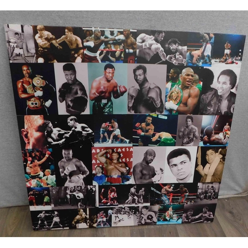 612 - Large Boxing Greats canvas - app 30