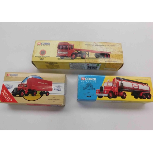 659 - Three Corgi Classic Trucks - boxed