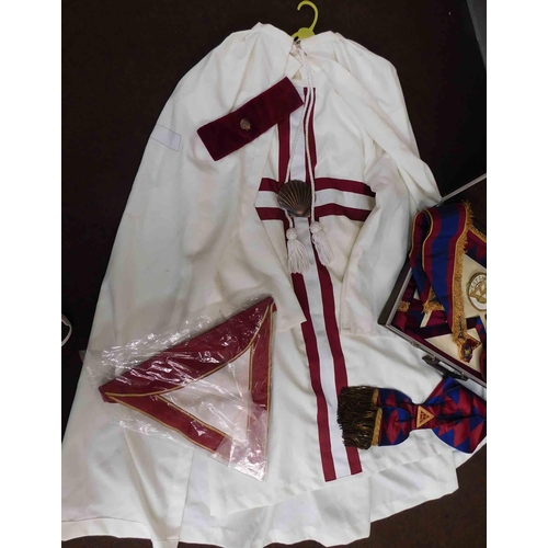 80 - Collection of masonic related - regalia & items