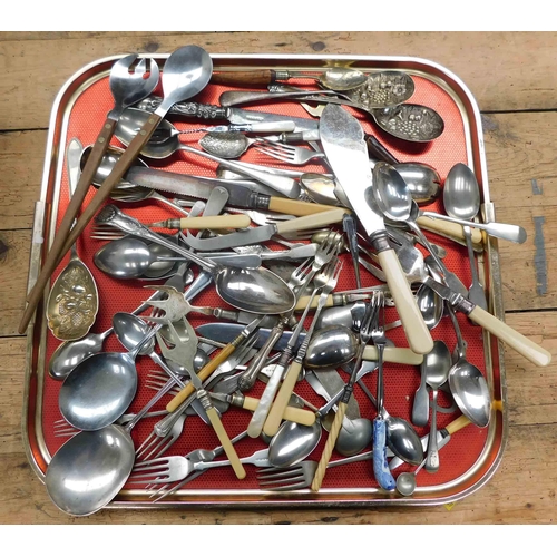 86 - Vintage - mixed cutlery