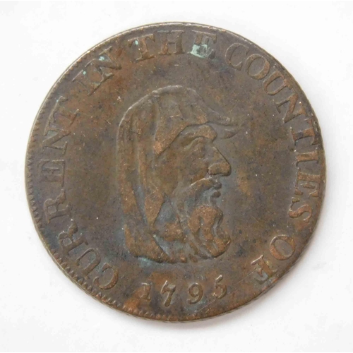 109 - 1795 - Cambridge 1/8d token