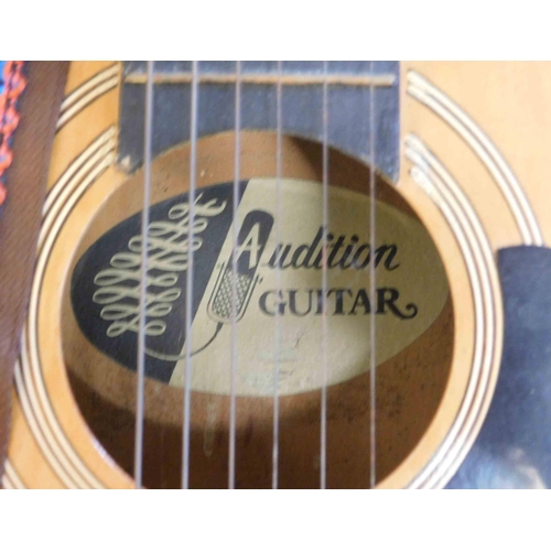 25 - Vintage Audition - acoustic guitar