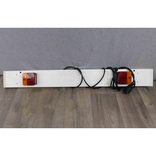 519 - Trailer board with lights approx 48