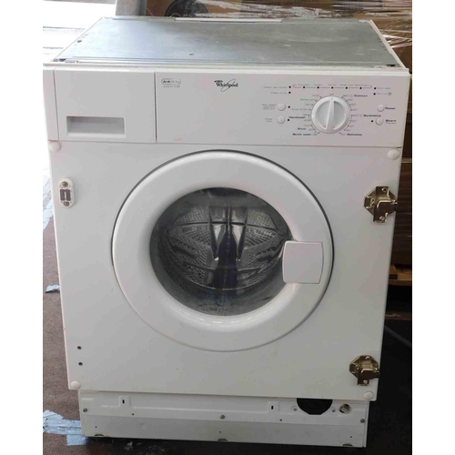 527 - Whirlpool 5kg integrated washing machine w/o