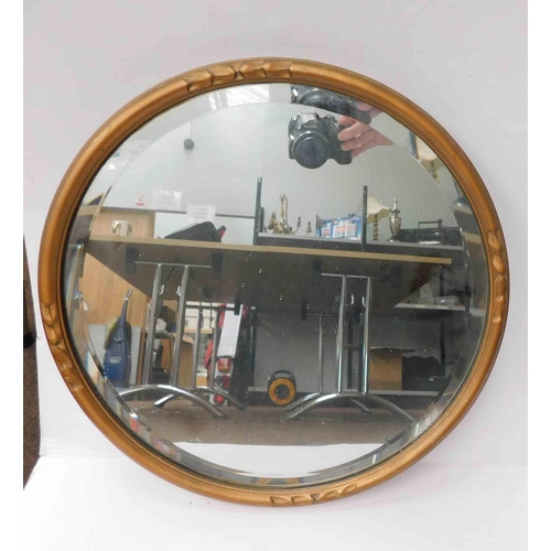 7 - Vintage circular gilt framed mirror - Boots framing services -  16