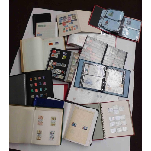 79 - Mixed stamp collection including - Seventeen albums in two boxes