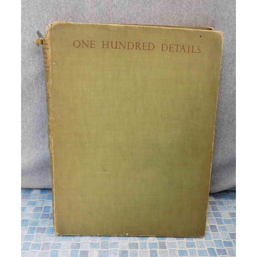 161 - One hundred details - book