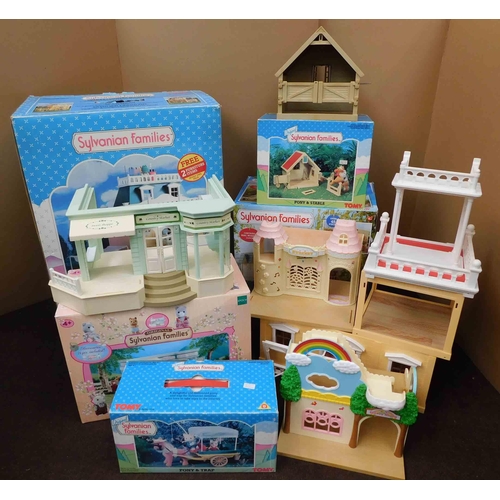 28 - Collection of Sylvanian Families - buildings & accessories