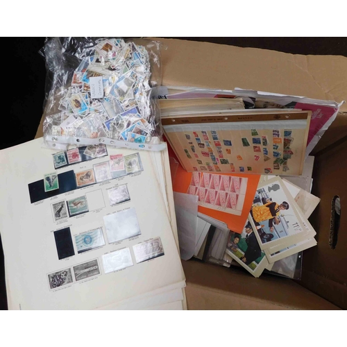 41 - All World stamps - loose & album sheets