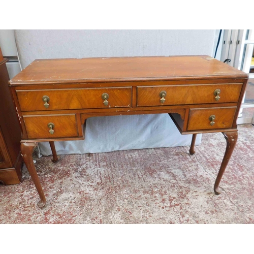 538 - 4x Drawer regency style dressing table