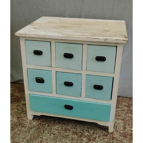 539 - 3 Over 3 over 1 shabby chic style drawers