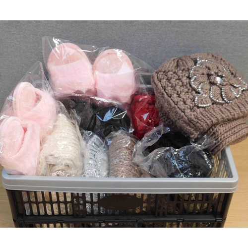 607 - Box of knitted new items