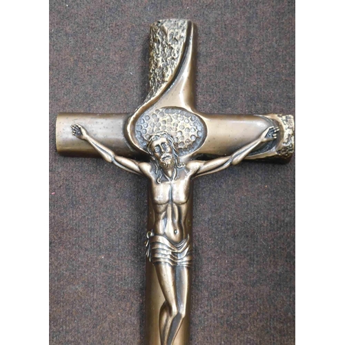 94 - Heavy Brass crucifix - 23