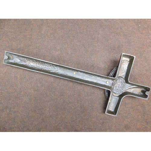 94 - Heavy Brass crucifix - 23