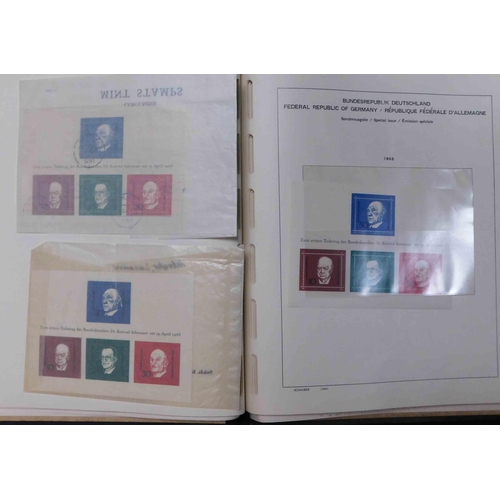 176 - Stamps from Germany in printed album