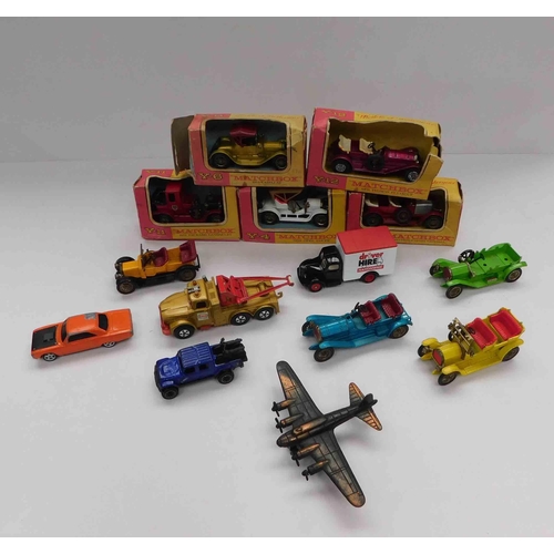 179 - Vintage Matchbox vehicles - some boxed