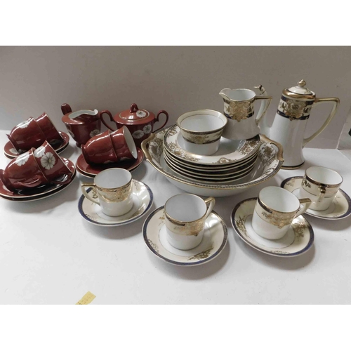 181 - Two - Noritake tea sets