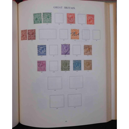 187 - Great Britain printed stamp album