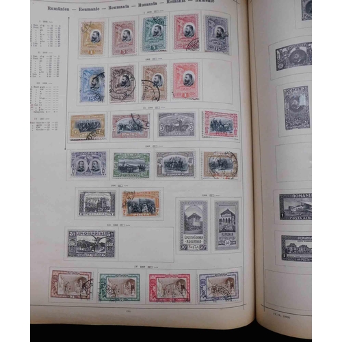 192 - Stamp album including - antique examples