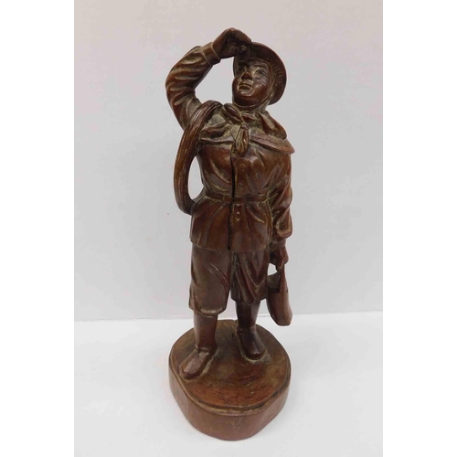 219 - Oriental wood carving - 12