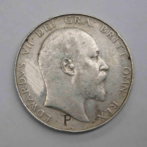 240 - 1909 dated - Edwardian 2/6 coin